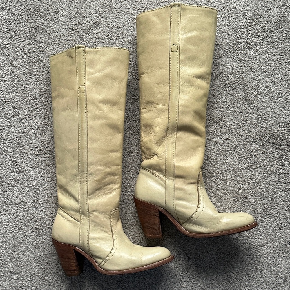 Vintage Black Label Frye Campus Boots